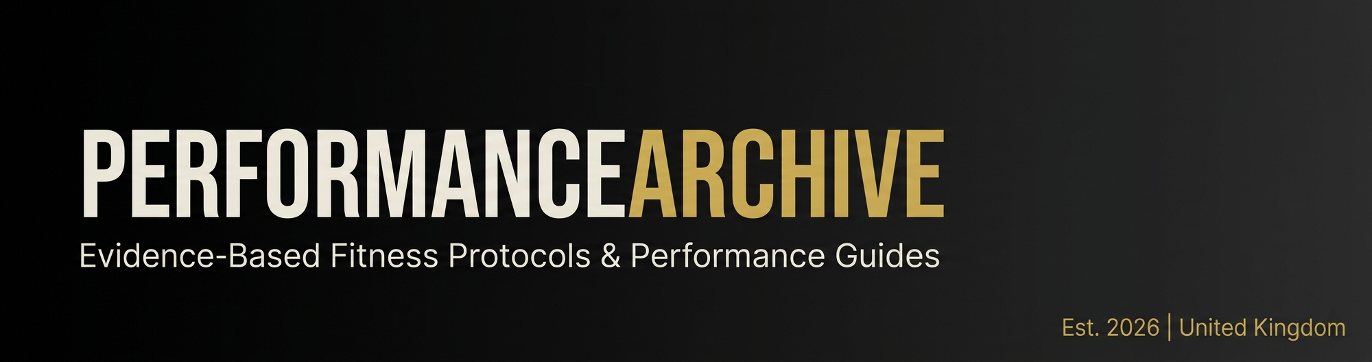 PerformanceArchive Banner
